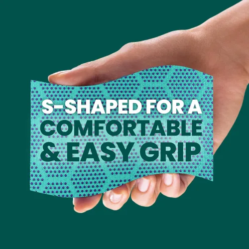 Vista 12 de Scotch-Brite Esponja exfoliante resistente al olor, esponjas de cocina aptas para lavavajillas para fregar seriamente, esponja multiusos para platos