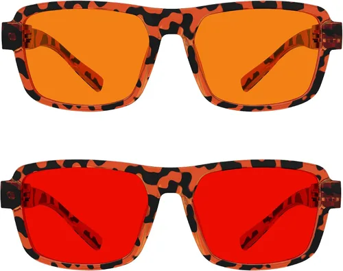 Vista 183 de Eyekepper Gafas de luz azul para hombre y mujer, paquete de 6 lentes Pilot Paquete de 6 color mezclado