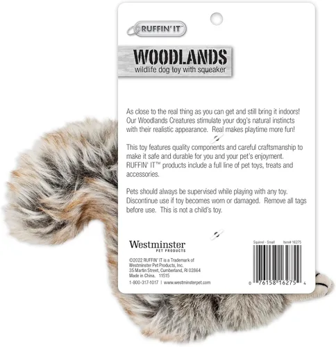 Vista 3 de RUFFIN' IT Reaowazo Woodlands - Juguete de peluche para perro, pequeño