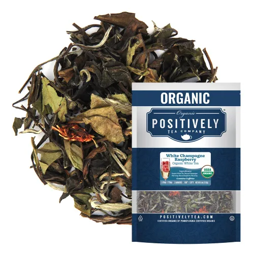 Vista 30 de Organic Positively Tea Company, Té Rooibos de vainilla y naranja sanguina, hoja suelta, 4 onzas