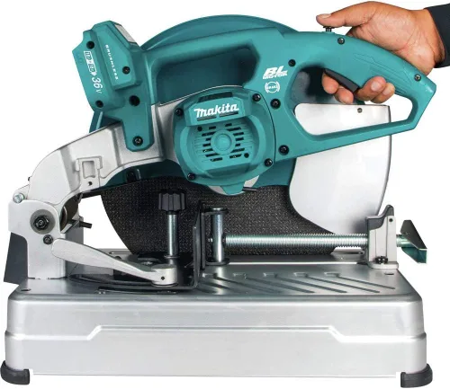 Vista 8 de Makita XWL01Z 36V (18V X2) LXT Sierra de corte sin escobillas de 14 pulgadas, solo herramienta