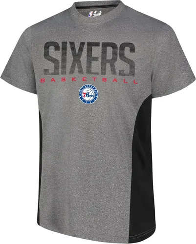 Vista 33 de Ultra Game - Camiseta oficial de la NBA para hombre, supersuave y Supreme Gris Caliente Carbón