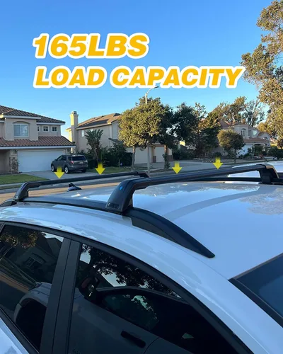 Vista 7 de Barras Transversales de Techo Compatibles con Buick Encore 2013 2014 2015 2016 2017 2018 2019 2020 2021 2022 Portaequipajes con Barras Transversales