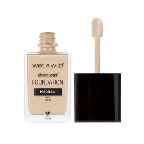 Vista 10 de Wet n Wild Photo Focus Base Líquida Mate Foundation Porcelain, Vegana y Libre de Crueldad (Paquete de 4)