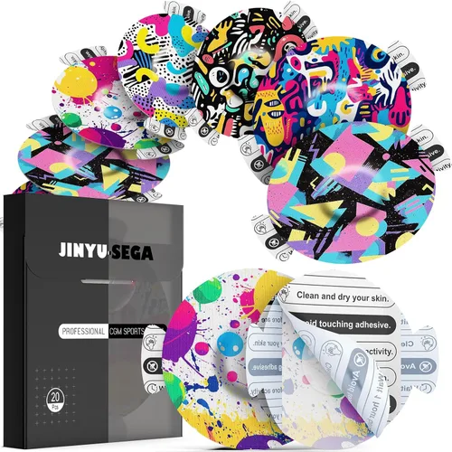 Vista 12 de Cubiertas de sensor para Libre 3 impermeables - 20 piezas de parches adhesivos para Libre 3, con pestaña de fácil desprendimiento y respaldo 14#