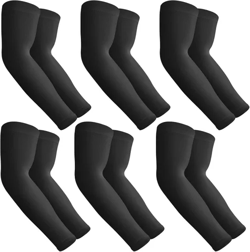 Vista 41 de Aegend - Mangas de protección solar con compresión, para cubrir tatuajes, mangas solares para hombres, mujeres y jóvenes