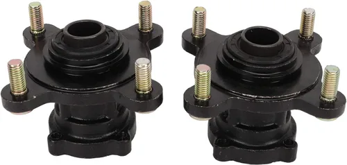 Vista 5 de Cubo de rueda de kart, 4 pernos delanteros de disco de freno de montaje para Go Karts ATV de 110 cc-200 cc