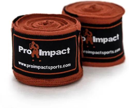 Vista 6 de Pro Impact 180 pulgadas estilo mexicano Vendas de mano para boxeo – Soporte elástico para muñeca y nudillo para MMA, Muay Thai, Kickboxing, bolsa