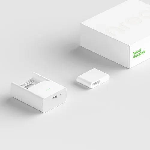 Vista 2 de Nreal Air Adapter Connects to iPhone via Lightning to HDMI Adapter Compatible with Nintendo Switch Playstation 4Slim5 and Xbox Series XS