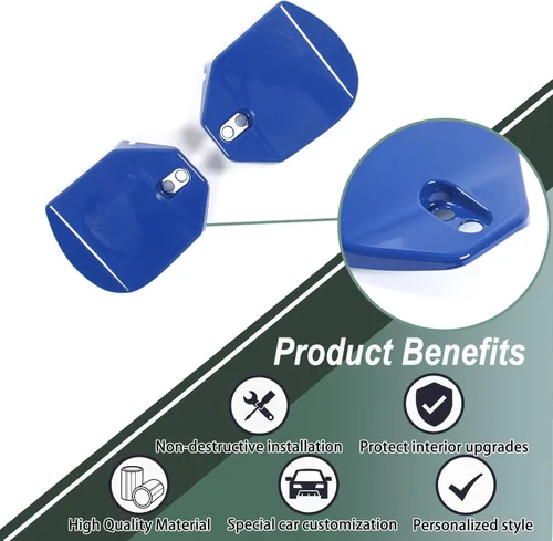 Vista 3 de Cubiertas de torre de puntal trasero compatibles con Chevrolet Corvette C8 2020-2023, cubierta de panel de protección de impactos de plástico ABS