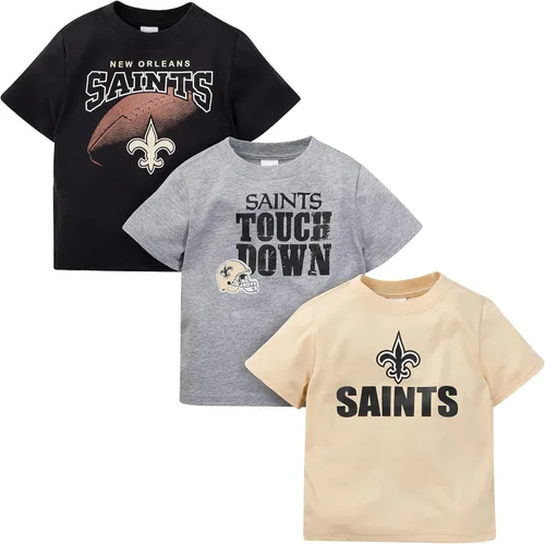 Vista 21 de Gerber Unisex Baby NFL 3 Pack Short Sleeve Team Fan Tee Shirt