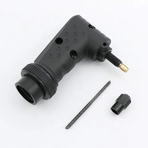 Vista 2 de Conversor de ángulo recto accesorio para herramientas Dremel Accesorios Herramientas rotativas ajuste original 4000 3000 8200 275 Kit de amoladora