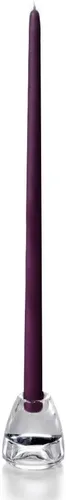 Vista 22 de yummi Velas cónicas naranjas de 12 pulgadas - 12 por paquete Naranja Brillante