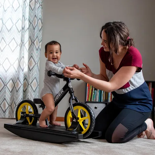 Vista 7 de Strider 12" – Ayuda a enseñar a los bebés cómo montar una bicicleta de equilibrio – para niños de 6 meses a 4 años – Montaje y ajustes fáciles