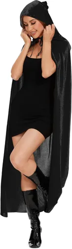 Vista 5 de Capa de Raven para mujer, capa con capucha para mujer, capa roja de Caperuca, capa morada con capucha, capa de cosplay de cuervo, capa morada