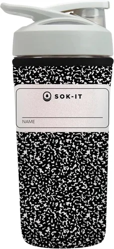 Vista 59 de Funda aislante de neopreno para botella mezcladora de proteínas Sok It BotlSok (Jardín inglés de picnic, se ajusta a botella mezcladora de 28 oz)