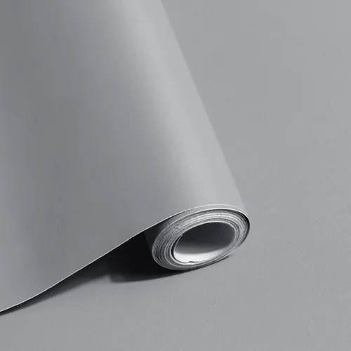 Vista 28 de Safiyya Papel pintado de contacto de color blanco, autoadhesivo, despegar y pegar, impermeable, rollos de papel de vinilo para paredes, 78.7 x 17.7