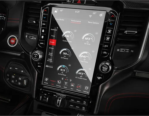 SXCY 2022-2024 2025 2026 Ram Protector de pantalla de 12 pulgadas 2019-2026 Ram 1500 2500 3500 Protector de pantalla de vidrio templado 2024 2025