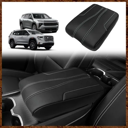 Vista 108 de Muslogy Funda para reposabrazos de consola central para Honda Pilot 2023-2026, Ridgeline/Passport 2024-2026, accesorios de pasaporte, almohadilla