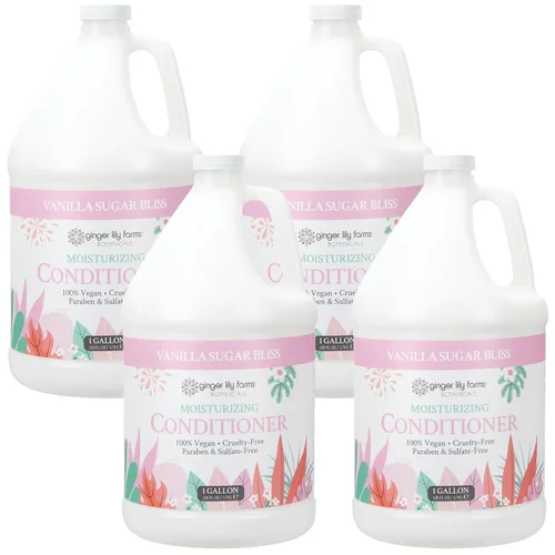 Vista 30 de Ginger Lily Farms Botanicals Acondicionador Hidratante para Cabello Seco, Coco Mango, 100% Vegano y Libre de Crueldad, Aroma de Coco y Mango, 12 Fl