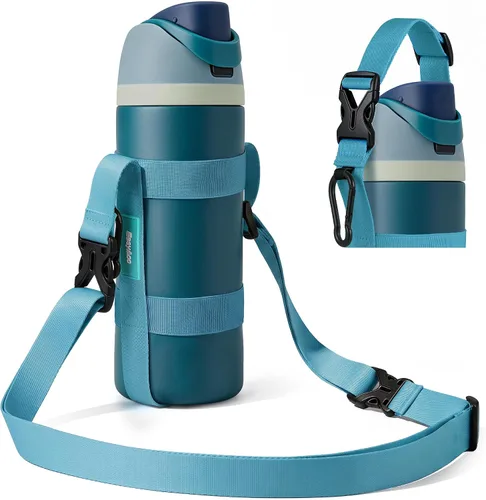 Vista 24 de EasyAcc Correa de Soporte para Botella de Agua, para Owala FreeSip 24 32 40 oz, Hydro Flask, Cirkul, Yeti, Stanley Flip, Botellas de Agua