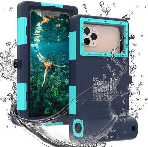 Funda impermeable para teléfono de snorkel 2026, funda submarina para iPhone 18/17/16/15/14/13 Pro Max Plus, Galaxy S10-S25 Plus/Ultra, A21-A56 [50