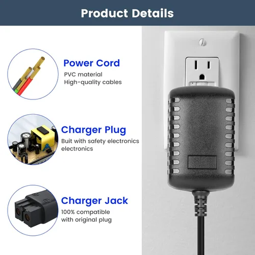 Vista 5 de Cargador de 5.4 V para afeitadora Panasonic Arc3 Arc4 Arc5 compatible con Panasonic ES-RT31 ES-LT2A ER-SB40 ES-ED70 ES-LL21 ES-WD22 ES-LA63 ES-LF30