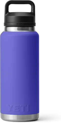 Vista 158 de YETI Rambler - Botella de 36 onzas, aislada al vacío, a prueba de fugas, de acero inoxidable con tapón para sorbos