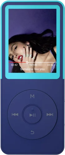 Reproductor de MP3 con Bluetooth, reproductor de música portátil, reproductor de música MP3 Bluetooth con radio FM, grabadora, libro electrónico,