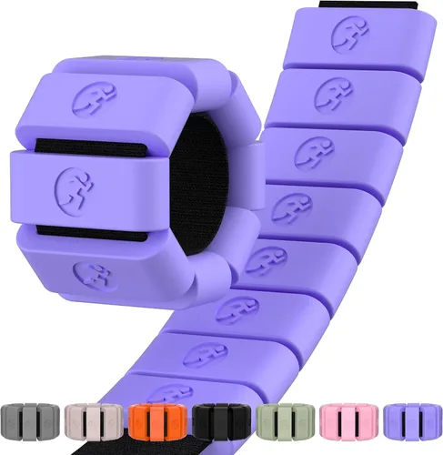 Pesas de muñeca ajustables para mujeres y hombres, pesas de pierna para mujeres de 0.75lb-1lb-1.3lb cada una para caminar, yoga, danza, barre, Negro