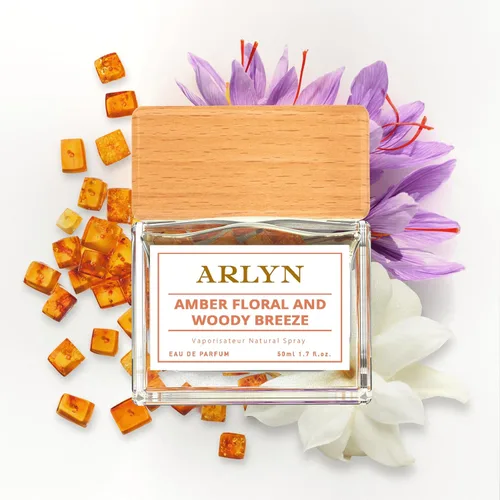 ARLYN Amber Floral Woody Breeze Eau De Parfum inspirado en Bc.arat Ruge 540, perfume de larga duración para hombres y mujeres, vegano y respetuoso