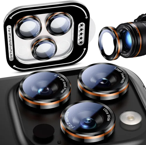 Vista 10 de Uyiton Protector de lente de cámara para Samsung Galaxy Z Fold 7 - Cubierta de pantalla trasera de vidrio templado de grado militar