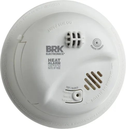 Vista 5 de First Alert Alarma de calor cableada con batería de respaldo, BRK Brands HD6135FB (paquete de 12)