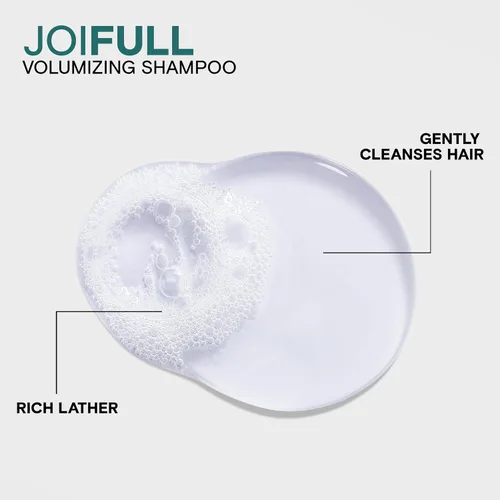 Vista 3 de Joico JoiFull Volumizing Shampoo Plush, Long-Lasting Fullness
