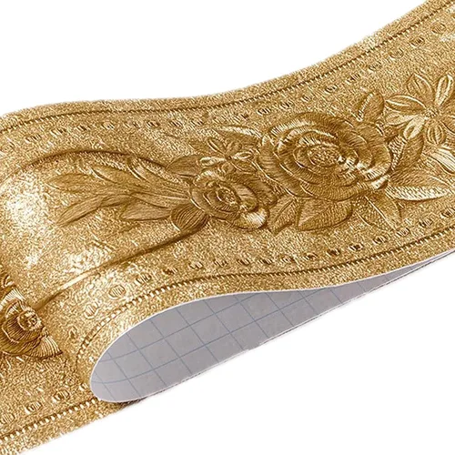 Vista 18 de Moyishi Papel de pared 3D de peonía real de 16.4 ft, fácil de aplicar (rojo oscuro)