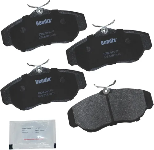 Vista 371 de Pastillas de freno delanteras semi-metálicas Bendix Priority1 CFM1774 para Ford Transit 2019-2017, Transit-150 2021-2015, Transit-250 2021-2015