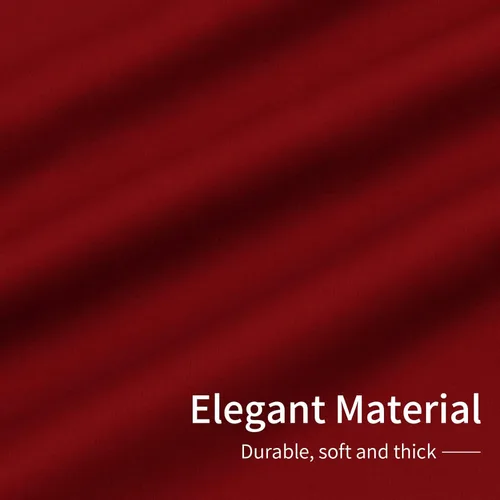 Vista 595 de Easy-Going - Cortinas opacas para dormitorio, aislamiento térmico sólido con ojales, cortinas de ventana para reducción de ruido, cortinas