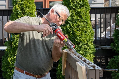 Vista 6 de Loctite PL Premium Max Adhesivo de construcción, cartucho de 9 onzas líquidas, 1 paquete, pegamento de construcción versátil para madera, hormigón