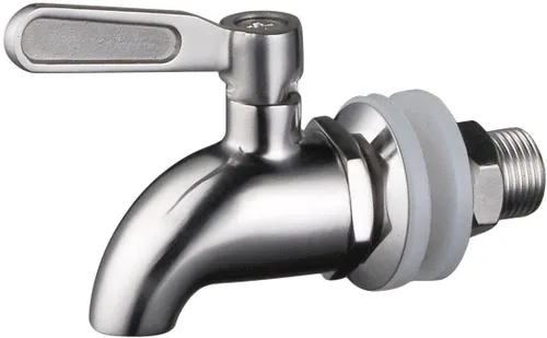 Vista 10 de BTSKY Grifo de repuesto para dispensador de bebidas de acero inoxidable (dorado)