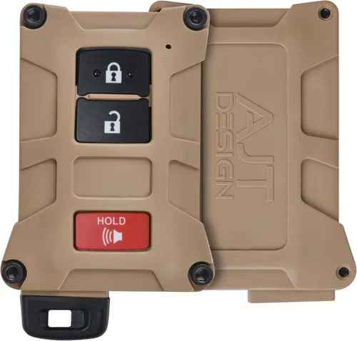 Vista 13 de AJT DESIGN V1 - Funda de repuesto para llavero Tacoma (2016-2023), Tundra (2020-2021) y 4Runner (2020-2021) con botón de arranque solo - Carcasa
