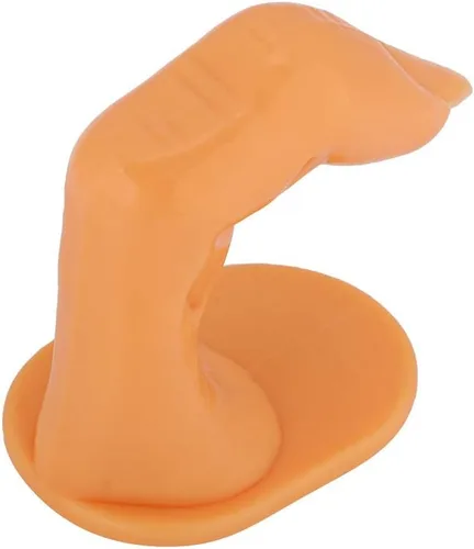 Vista 5 de Yinhing Dedos de práctica de uñas, modelo de dedos falsos, arte de uñas, arte de uñas, práctica de dedos, puntas de arte de uñas, maniquí