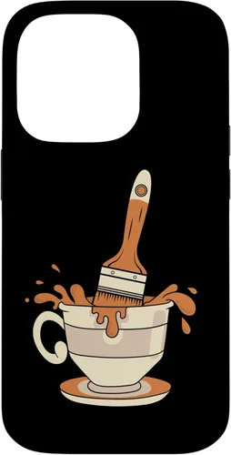 Vista 17 de Painter Coffee - Varnisher Paint Painting Case for iPhone 16