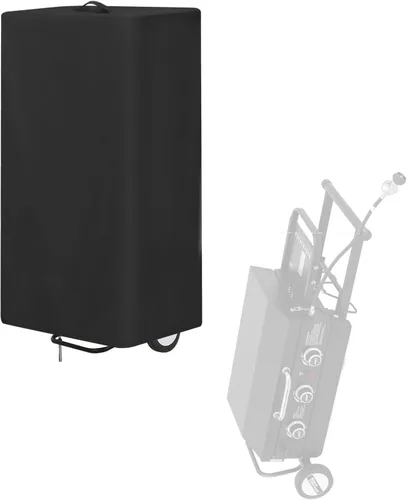 Vista 10 de Cubierta de parrilla de carbón estilo parque para Toriexon, fundas impermeables para parrilla de parque para barbacoa comercial y al aire libre