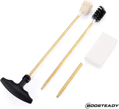 Vista 3 de BOOSTEADY Kit de limpieza de 0.300 in Pro .223/5.56 pistola de rifle Kit de limpieza con cepillos de cámara de perforación Kit de púas de metal