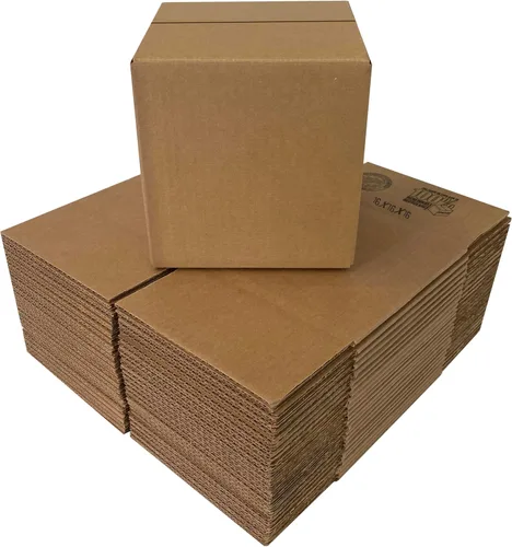 Vista 15 de Cajas de embalaje corrugadas para correo y envío - paquete de 25 (6 x 4 x 4 pulgadas / paquete de 25)