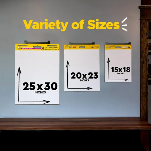 Vista 9 de Post-it Self-Stick Easel Pad, Blanco