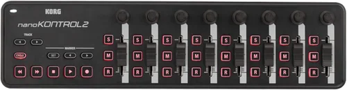 Korg Superficie de controles USB extraplana, Negro