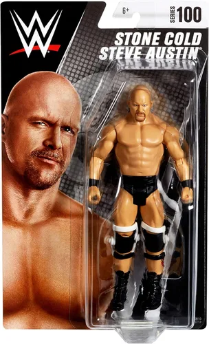 Vista 5 de Figura de acción de Steve Austin Stone Cold de WWE