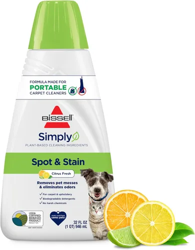 Vista 9 de Bissell 74R7 Fórmula portátil para máquina para manchas y olores de mascotas, 32 onzas, onzas líquidas