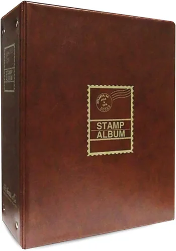 Vista 32 de H.E. Harris & Co. USA Liberty - Álbum de sellos postales con imágenes/ilustraciones (parte A 1847-1994) con carpeta de dos postes